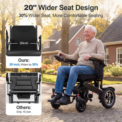 35 Miles Longest Range Electric Wheelchair EW5003 Tivaro