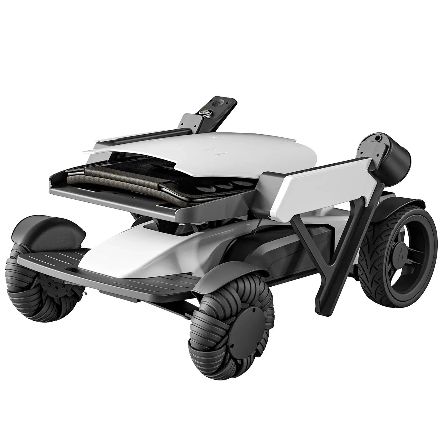 Intelligent Electric Wheelchair for Adults EW8001-3D Wing-White Tivaro