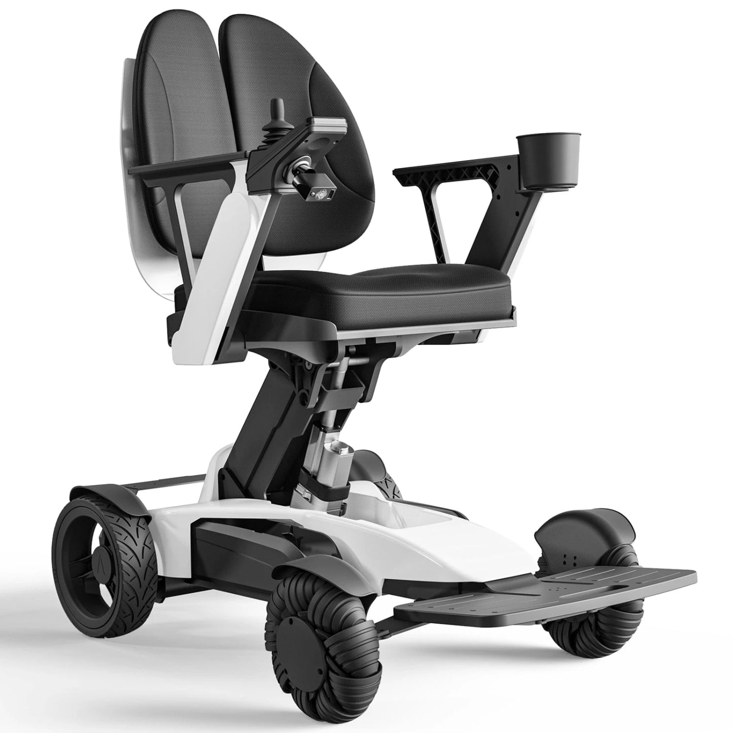 Intelligent Electric Wheelchair for Adults EW8001-3D Wing-White Tivaro