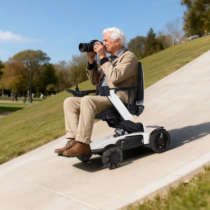 Intelligent Electric Wheelchair for Adults EW8001 Normal-white Tivaro