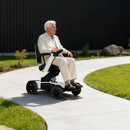 Intelligent Electric Wheelchair for Adults EW8001 Normal-white Tivaro