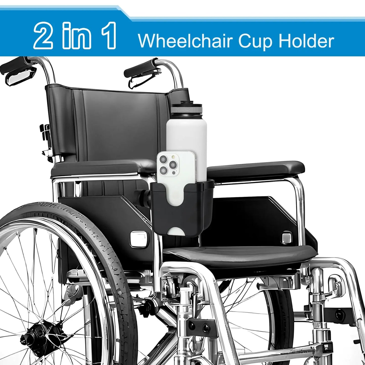 Wheelchair Cup Holder CUP001 Tivaro