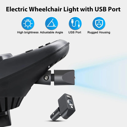 Wheelchair Led Light Power Wheelchair Accessories LEDL001 Tivaro