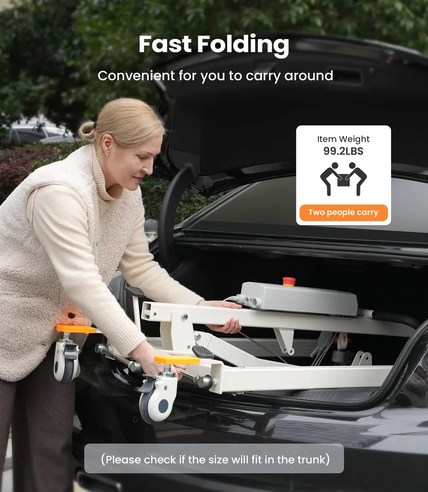 Foldable Electric Patient Lift LS5001 Tivaro