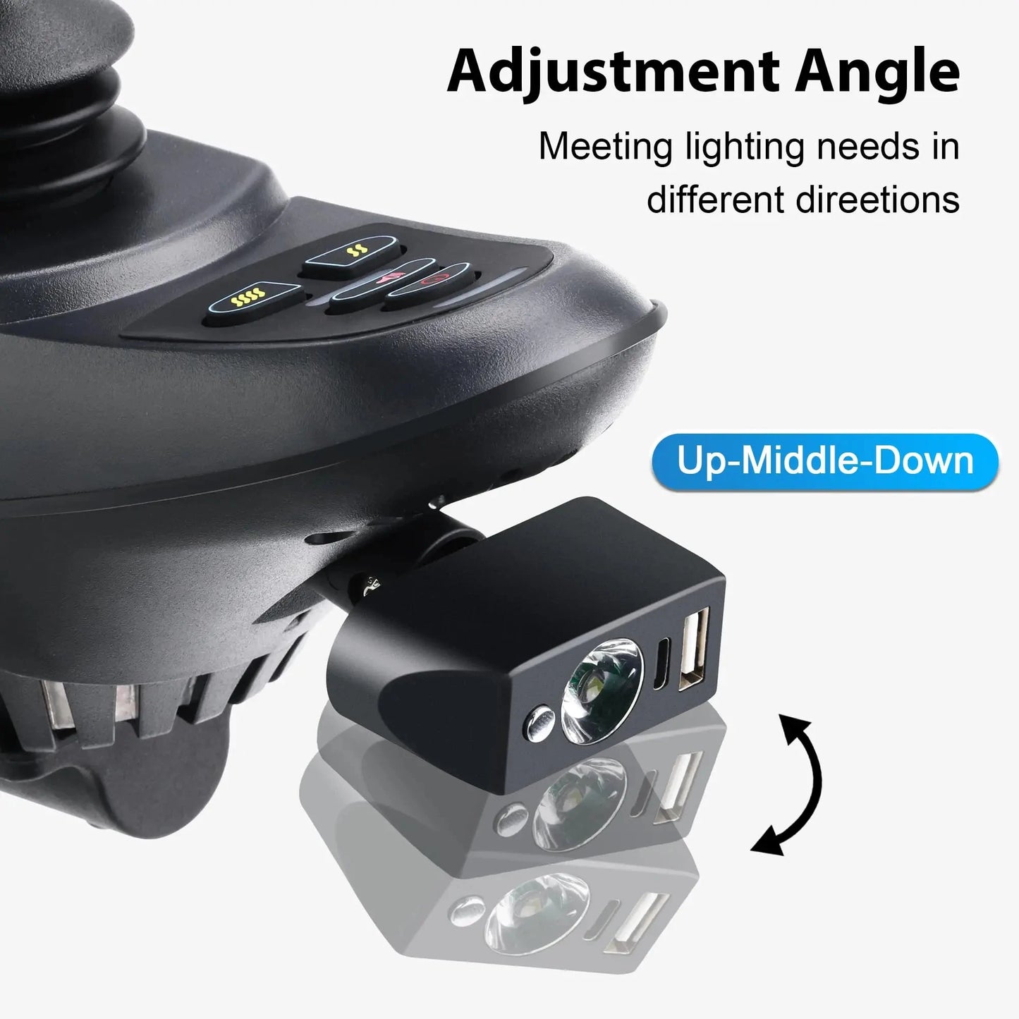 Wheelchair Led Light Power Wheelchair Accessories LEDL001 Tivaro