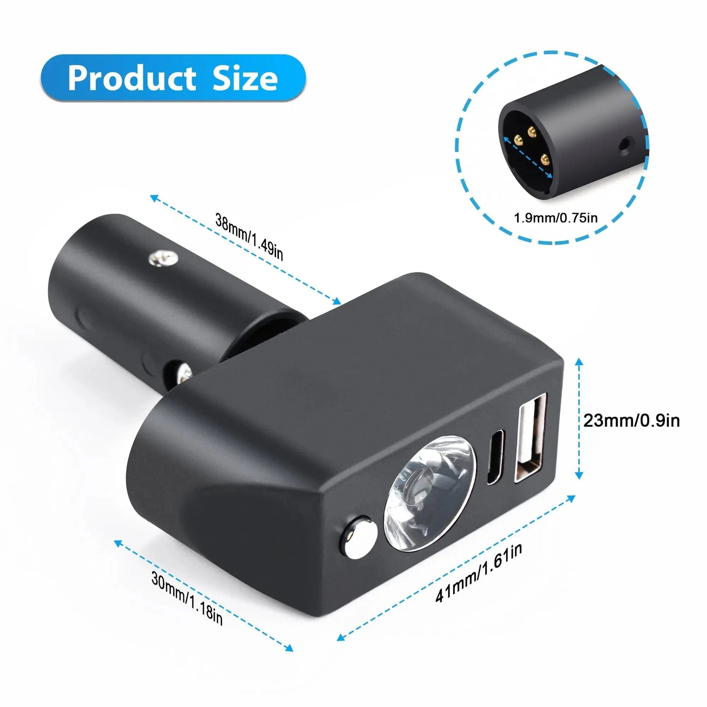 Wheelchair Led Light Power Wheelchair Accessories LEDL001 Tivaro