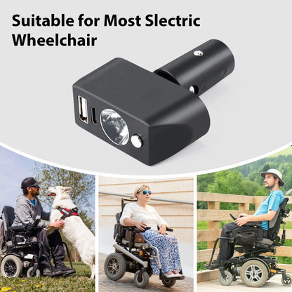 Wheelchair Led Light Power Wheelchair Accessories LEDL001 Tivaro